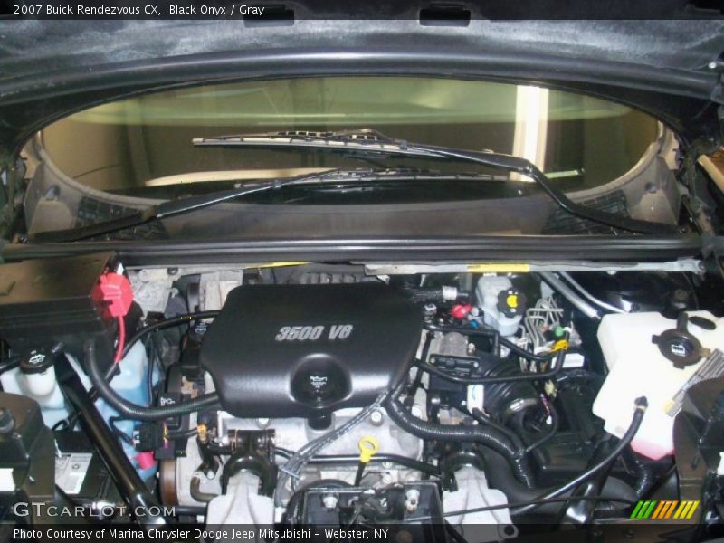Black Onyx / Gray 2007 Buick Rendezvous CX