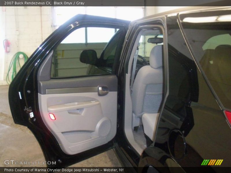 Black Onyx / Gray 2007 Buick Rendezvous CX