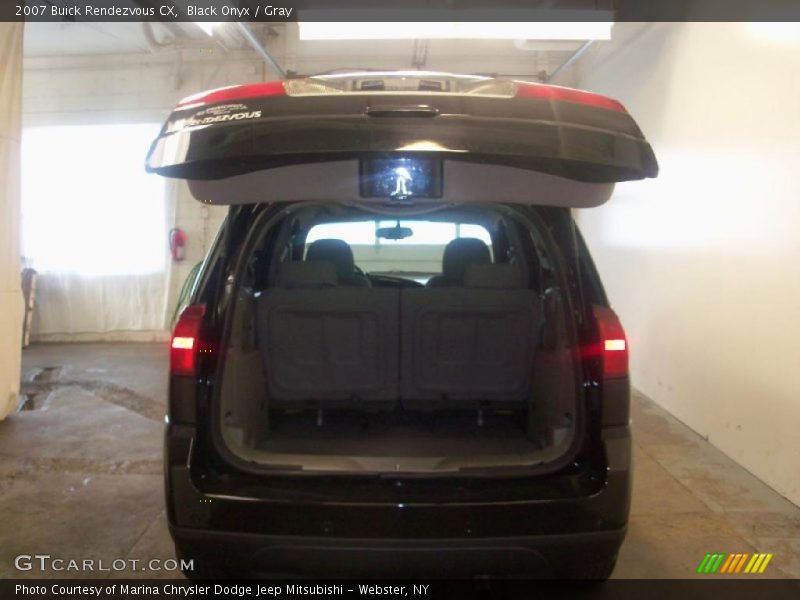Black Onyx / Gray 2007 Buick Rendezvous CX