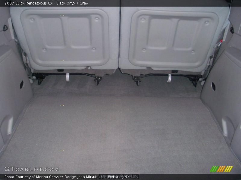 Black Onyx / Gray 2007 Buick Rendezvous CX