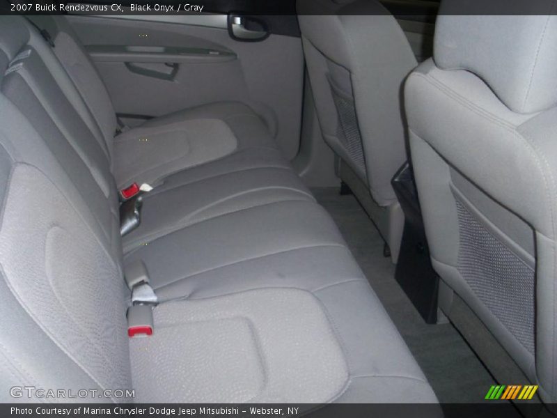Black Onyx / Gray 2007 Buick Rendezvous CX