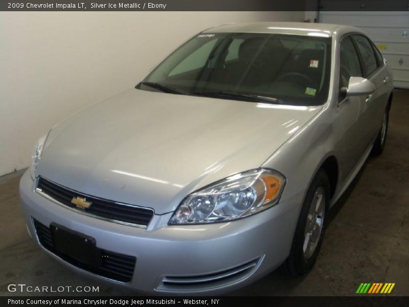 Silver Ice Metallic / Ebony 2009 Chevrolet Impala LT