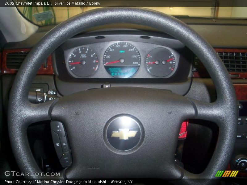 Silver Ice Metallic / Ebony 2009 Chevrolet Impala LT