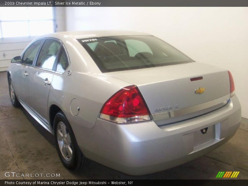 Silver Ice Metallic / Ebony 2009 Chevrolet Impala LT