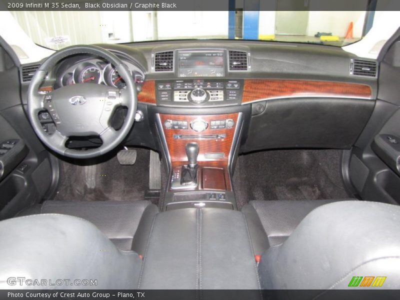 Black Obsidian / Graphite Black 2009 Infiniti M 35 Sedan