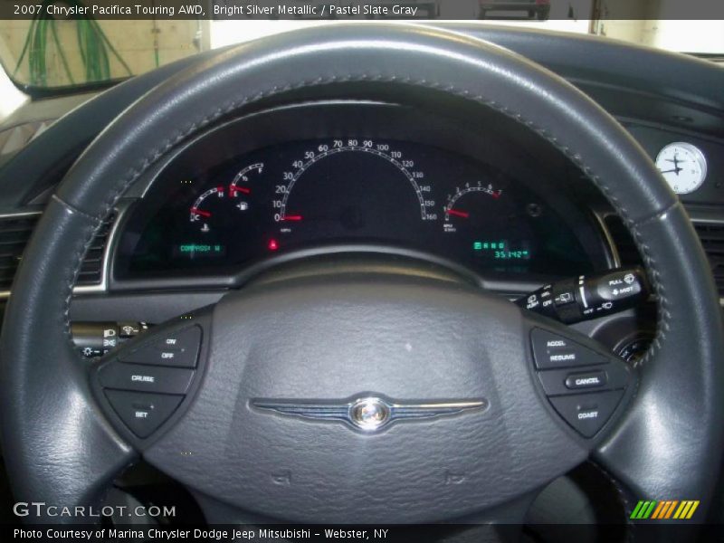 Bright Silver Metallic / Pastel Slate Gray 2007 Chrysler Pacifica Touring AWD