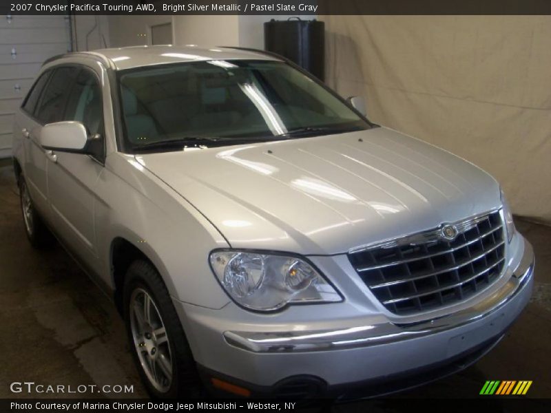 Bright Silver Metallic / Pastel Slate Gray 2007 Chrysler Pacifica Touring AWD