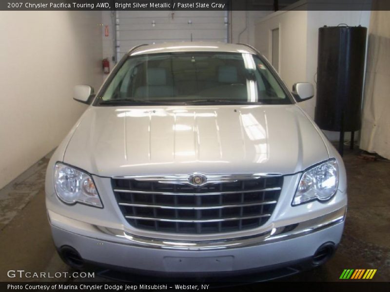 Bright Silver Metallic / Pastel Slate Gray 2007 Chrysler Pacifica Touring AWD