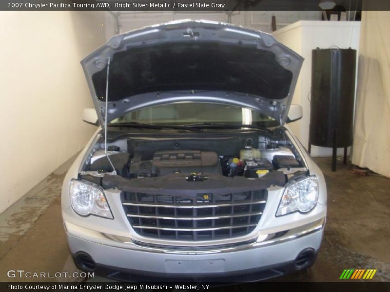 Bright Silver Metallic / Pastel Slate Gray 2007 Chrysler Pacifica Touring AWD