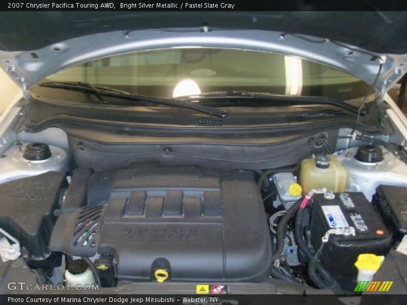 Bright Silver Metallic / Pastel Slate Gray 2007 Chrysler Pacifica Touring AWD