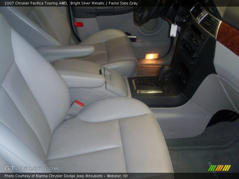 Bright Silver Metallic / Pastel Slate Gray 2007 Chrysler Pacifica Touring AWD