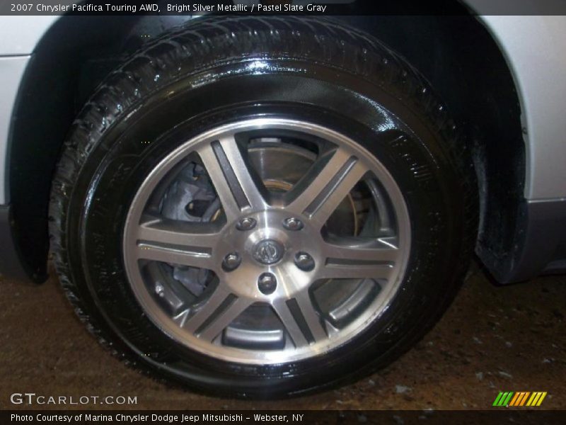 Bright Silver Metallic / Pastel Slate Gray 2007 Chrysler Pacifica Touring AWD