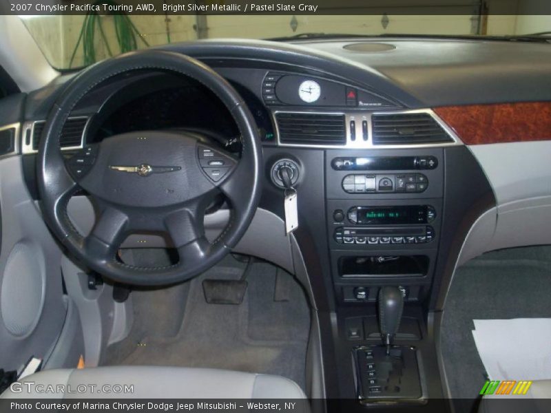 Bright Silver Metallic / Pastel Slate Gray 2007 Chrysler Pacifica Touring AWD