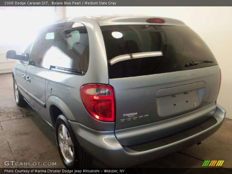 Butane Blue Pearl / Medium Slate Gray 2006 Dodge Caravan SXT