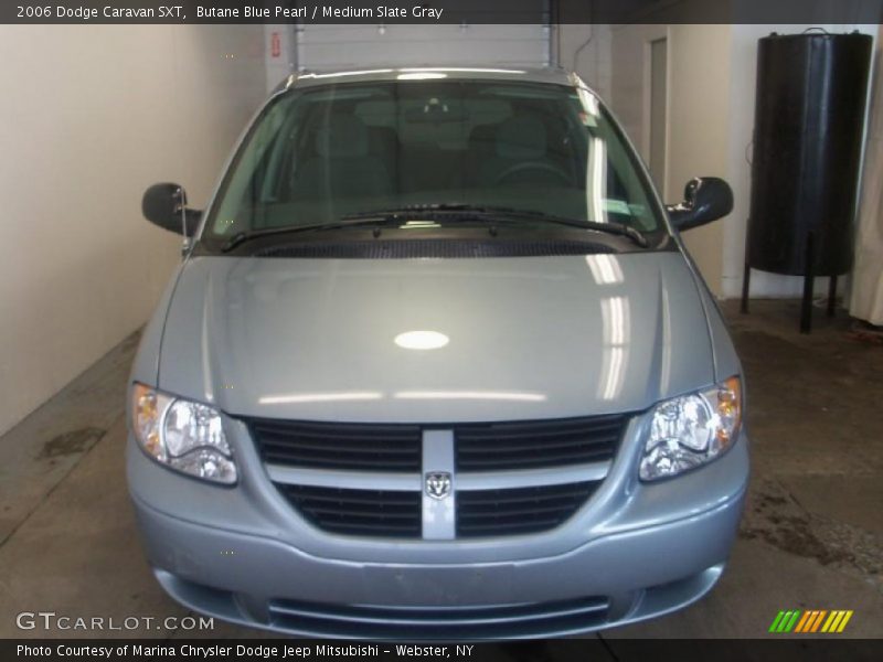 Butane Blue Pearl / Medium Slate Gray 2006 Dodge Caravan SXT