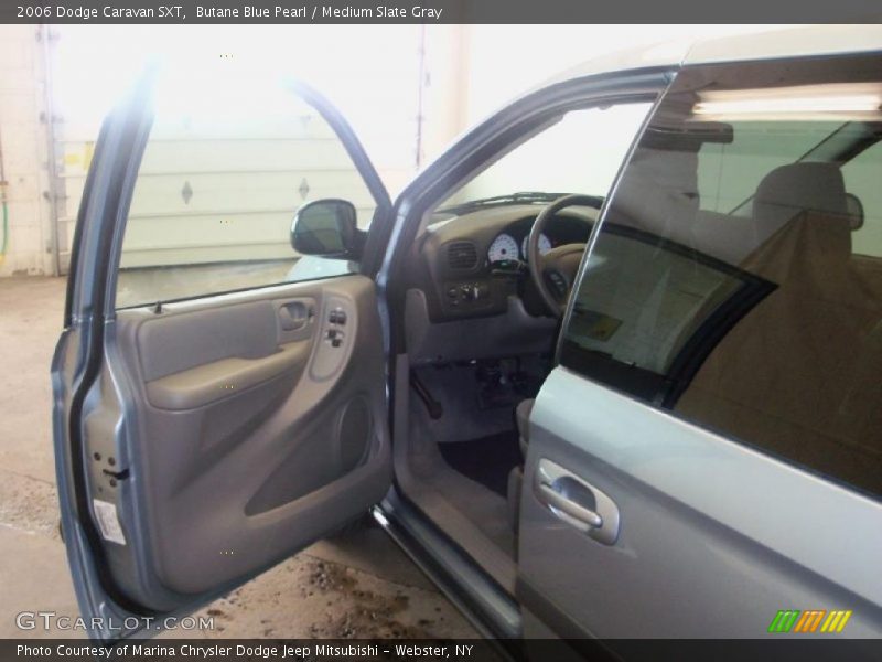 Butane Blue Pearl / Medium Slate Gray 2006 Dodge Caravan SXT