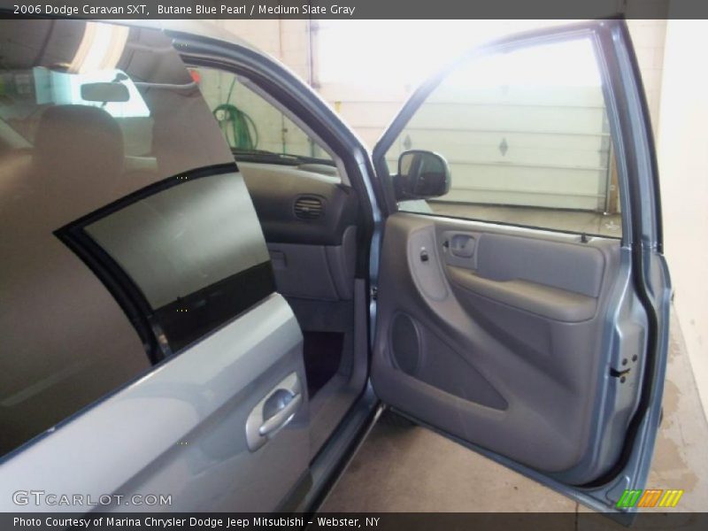 Butane Blue Pearl / Medium Slate Gray 2006 Dodge Caravan SXT