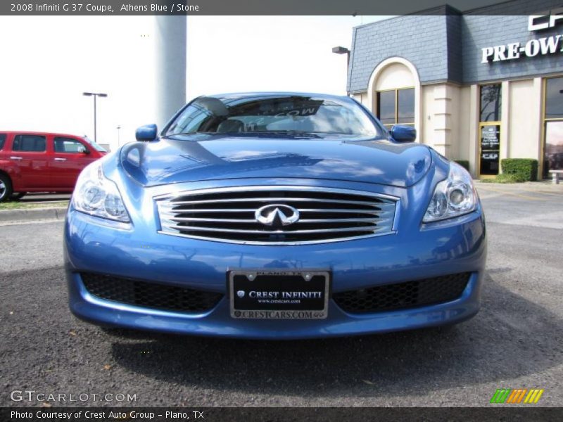 Athens Blue / Stone 2008 Infiniti G 37 Coupe