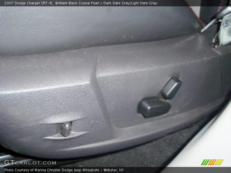 Brilliant Black Crystal Pearl / Dark Slate Gray/Light Slate Gray 2007 Dodge Charger SRT-8