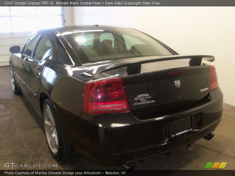 Brilliant Black Crystal Pearl / Dark Slate Gray/Light Slate Gray 2007 Dodge Charger SRT-8