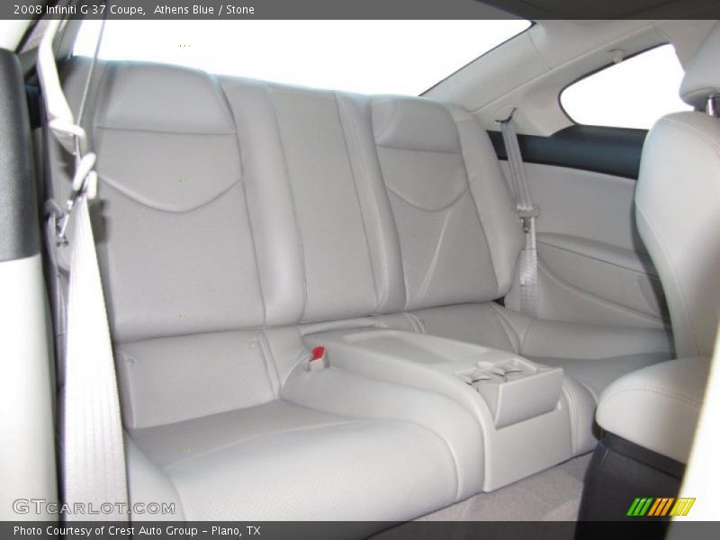Athens Blue / Stone 2008 Infiniti G 37 Coupe