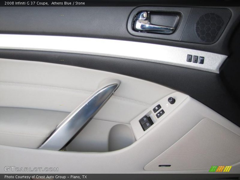 Athens Blue / Stone 2008 Infiniti G 37 Coupe