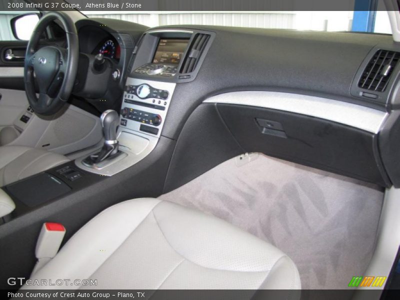Athens Blue / Stone 2008 Infiniti G 37 Coupe