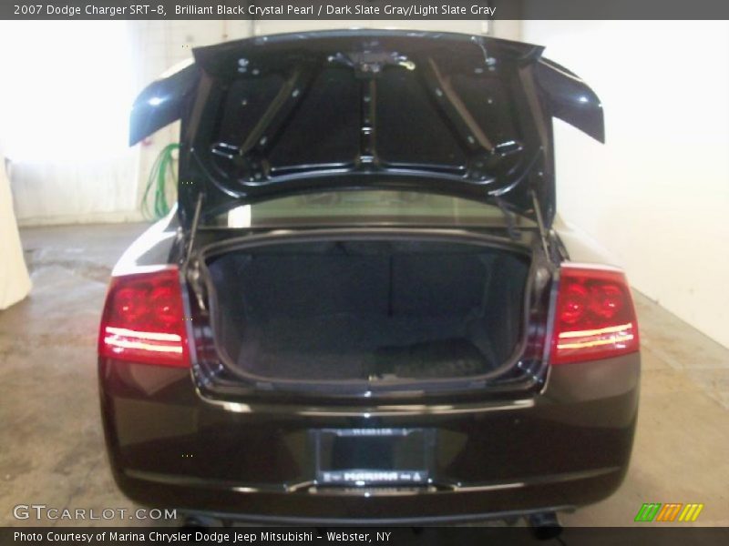 Brilliant Black Crystal Pearl / Dark Slate Gray/Light Slate Gray 2007 Dodge Charger SRT-8