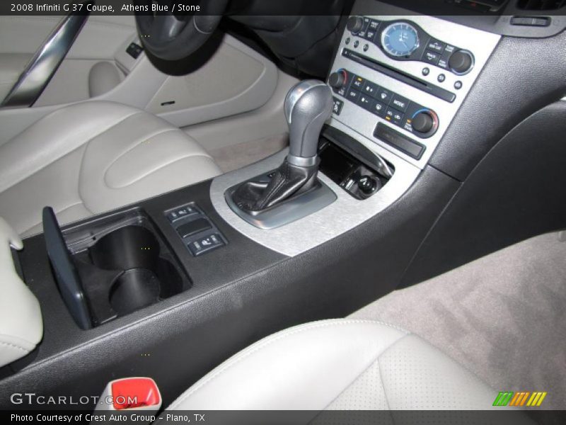 Athens Blue / Stone 2008 Infiniti G 37 Coupe