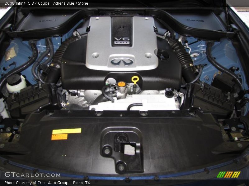 Athens Blue / Stone 2008 Infiniti G 37 Coupe
