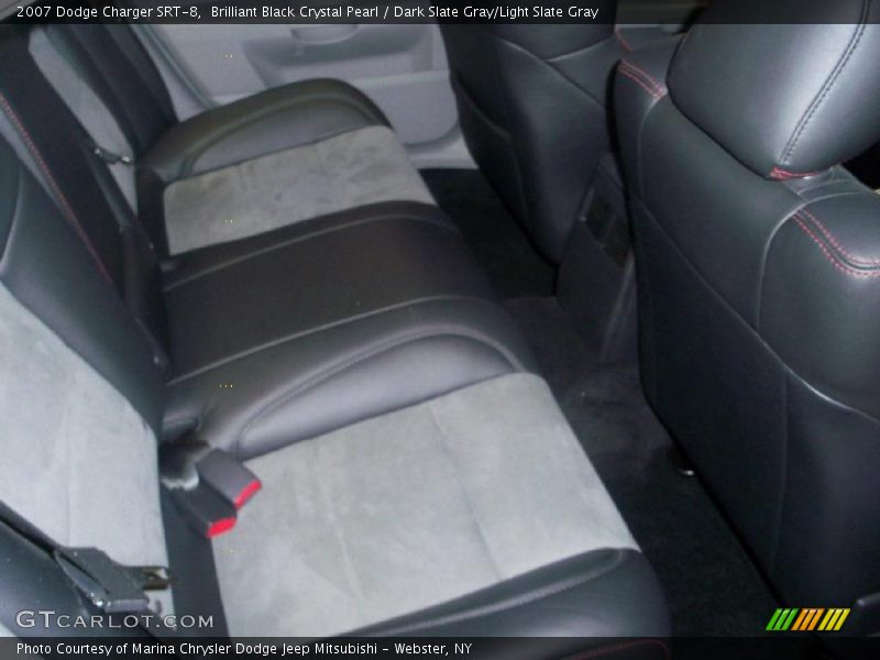 Brilliant Black Crystal Pearl / Dark Slate Gray/Light Slate Gray 2007 Dodge Charger SRT-8
