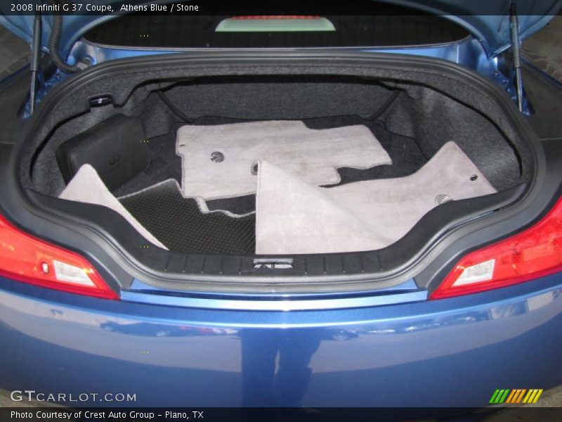 Athens Blue / Stone 2008 Infiniti G 37 Coupe