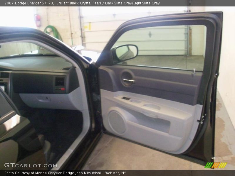 Brilliant Black Crystal Pearl / Dark Slate Gray/Light Slate Gray 2007 Dodge Charger SRT-8