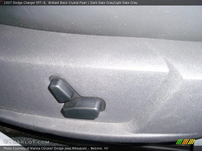 Brilliant Black Crystal Pearl / Dark Slate Gray/Light Slate Gray 2007 Dodge Charger SRT-8