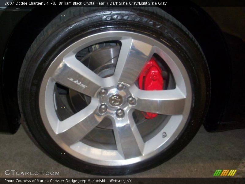 Brilliant Black Crystal Pearl / Dark Slate Gray/Light Slate Gray 2007 Dodge Charger SRT-8