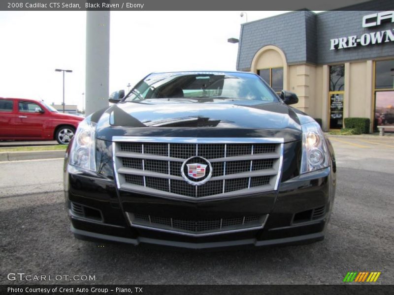 Black Raven / Ebony 2008 Cadillac CTS Sedan