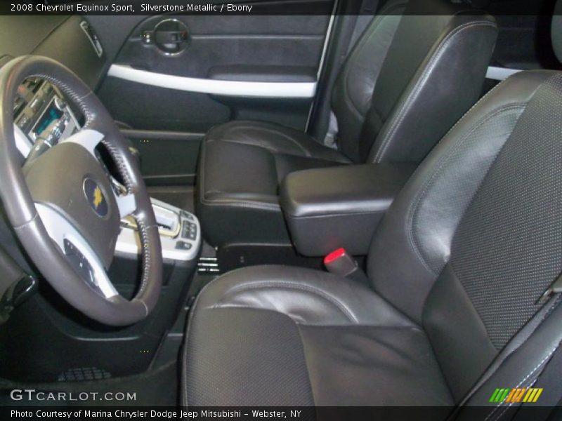 Silverstone Metallic / Ebony 2008 Chevrolet Equinox Sport