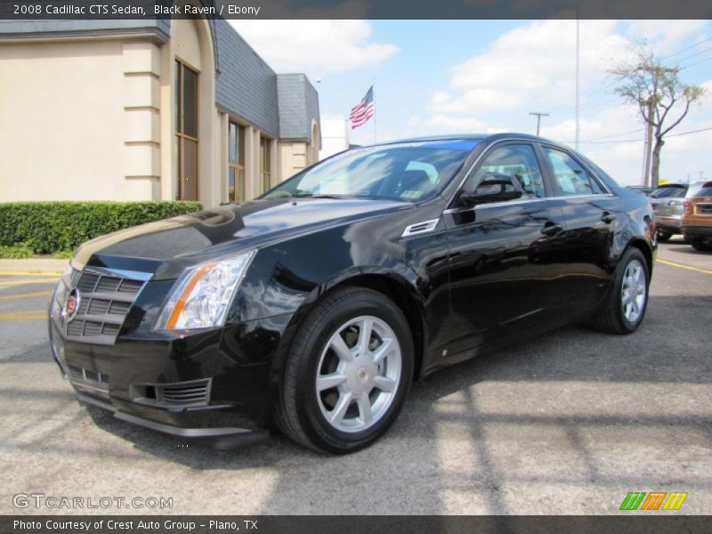 Black Raven / Ebony 2008 Cadillac CTS Sedan