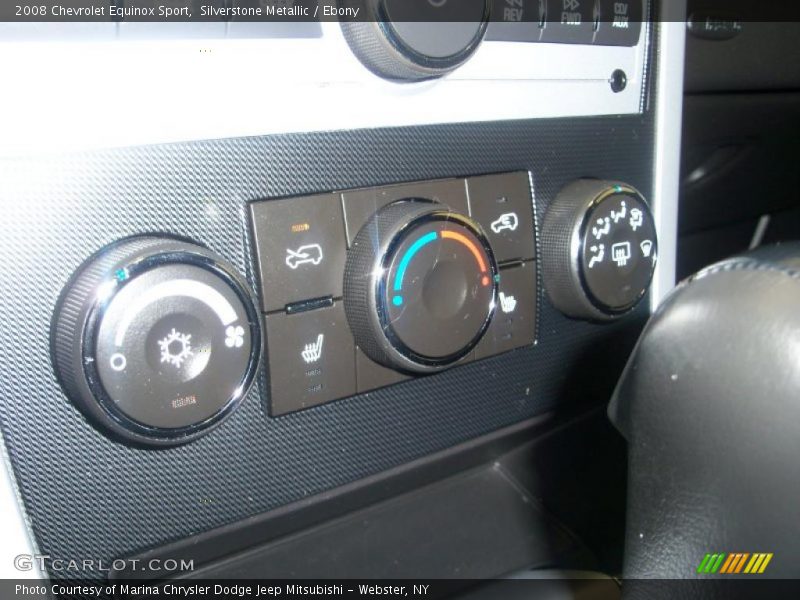 Silverstone Metallic / Ebony 2008 Chevrolet Equinox Sport