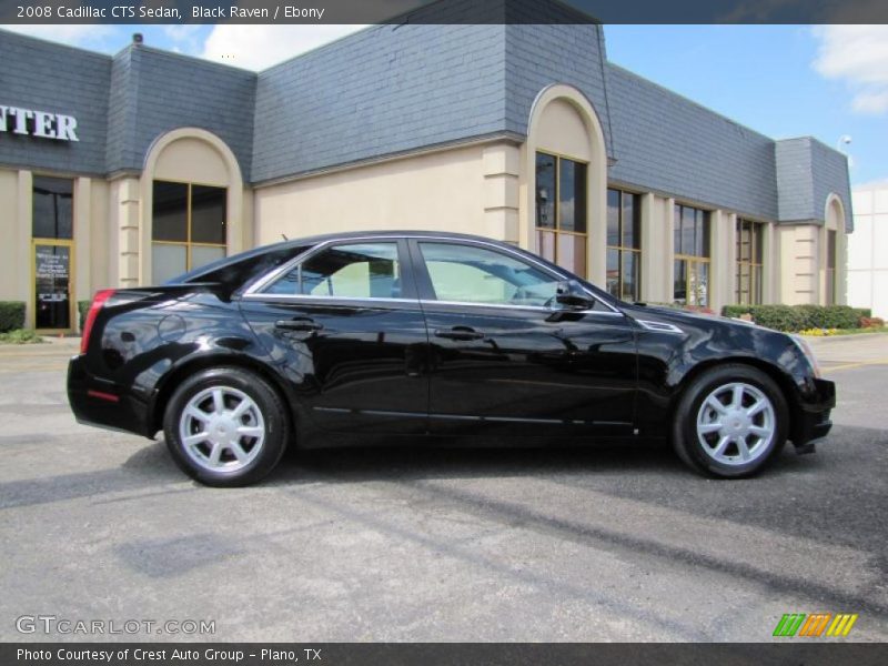 Black Raven / Ebony 2008 Cadillac CTS Sedan