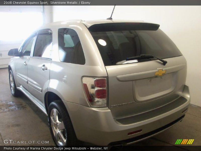 Silverstone Metallic / Ebony 2008 Chevrolet Equinox Sport