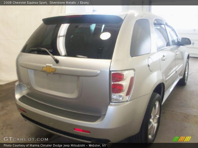 Silverstone Metallic / Ebony 2008 Chevrolet Equinox Sport
