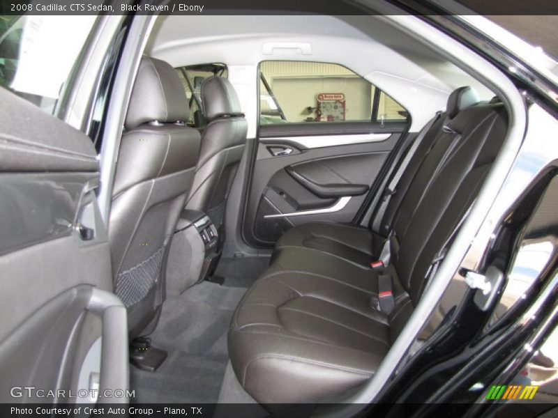 Black Raven / Ebony 2008 Cadillac CTS Sedan