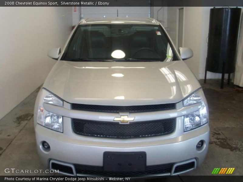Silverstone Metallic / Ebony 2008 Chevrolet Equinox Sport