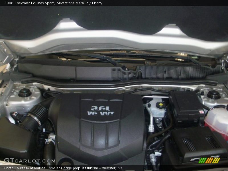 Silverstone Metallic / Ebony 2008 Chevrolet Equinox Sport