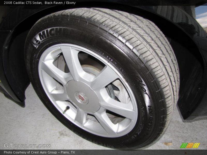 Black Raven / Ebony 2008 Cadillac CTS Sedan