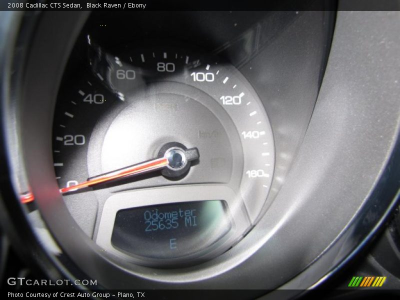 Black Raven / Ebony 2008 Cadillac CTS Sedan