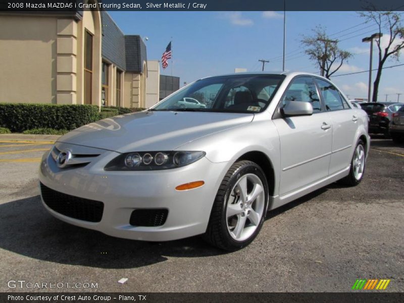 Silver Metallic / Gray 2008 Mazda MAZDA6 i Grand Touring Sedan
