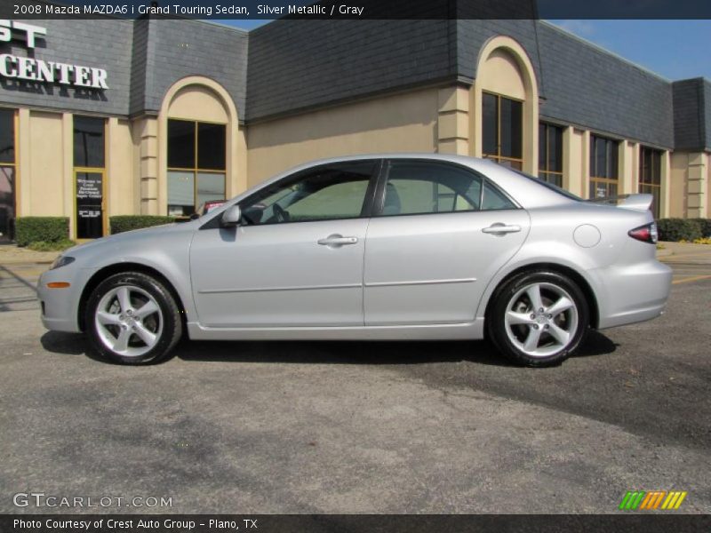 Silver Metallic / Gray 2008 Mazda MAZDA6 i Grand Touring Sedan