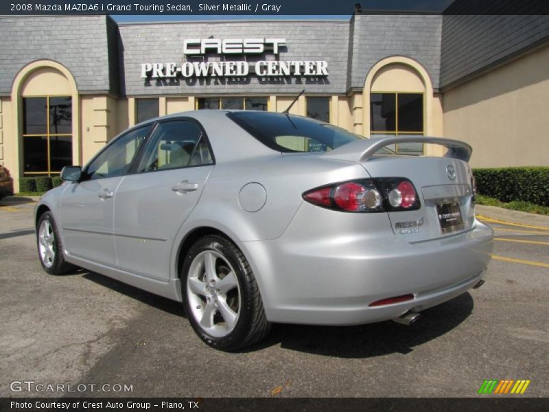 Silver Metallic / Gray 2008 Mazda MAZDA6 i Grand Touring Sedan